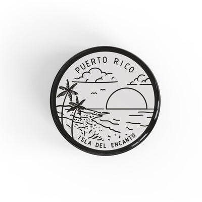 Puerto Rico Button Pin - Albion Mercantile Co.