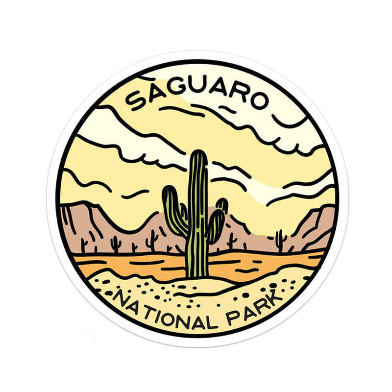 Saguaro National Park Sticker - Albion Mercantile Co.