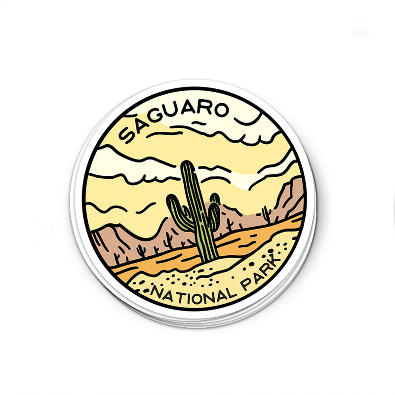 Saguaro National Park Sticker - Albion Mercantile Co.