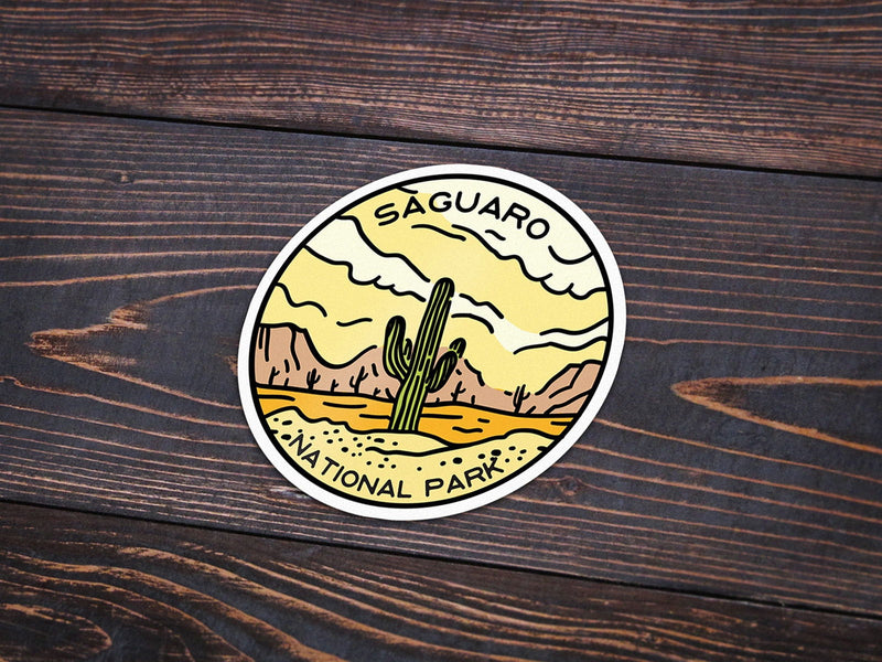 Saguaro National Park Sticker - Albion Mercantile Co.