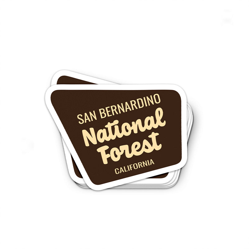 San Bernardino National Forest Sticker