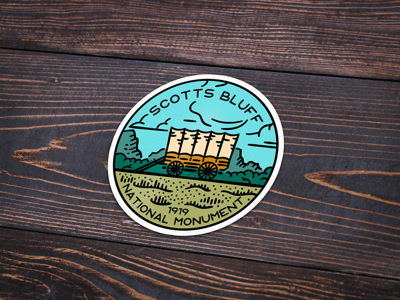 Scotts Bluff National Monument Sticker