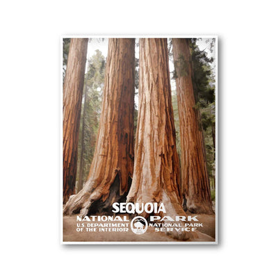 Sequoia National Park Poster - Albion Mercantile Co.