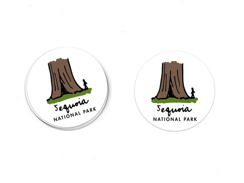 Sequoia National Park Sticker - Albion Mercantile Co.