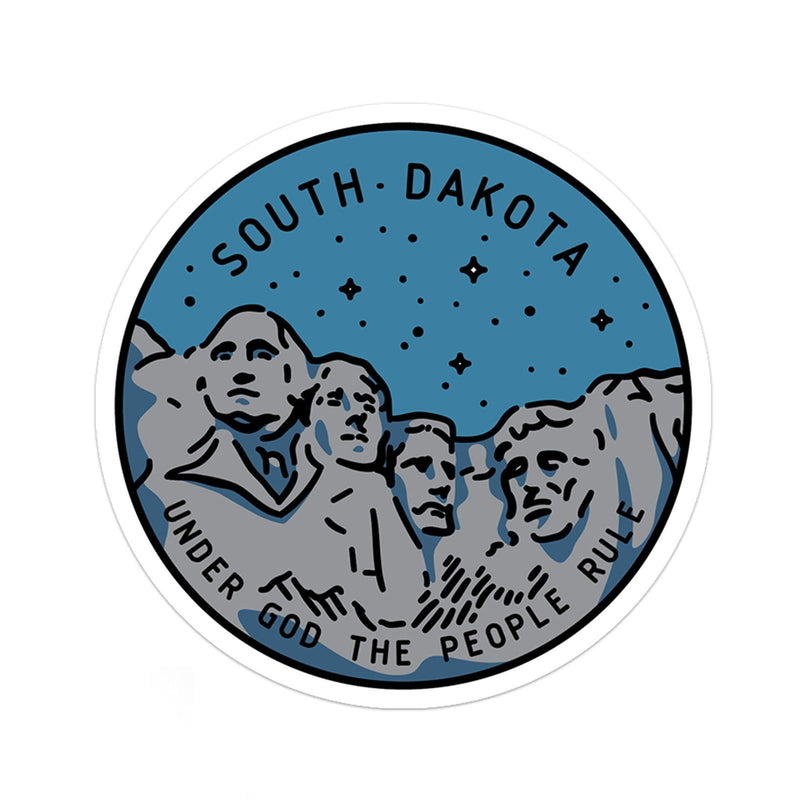 South Dakota Sticker - Albion Mercantile Co.