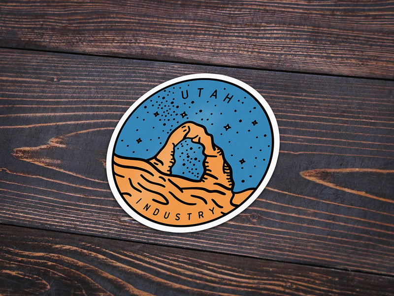 Utah Sticker - Albion Mercantile Co.