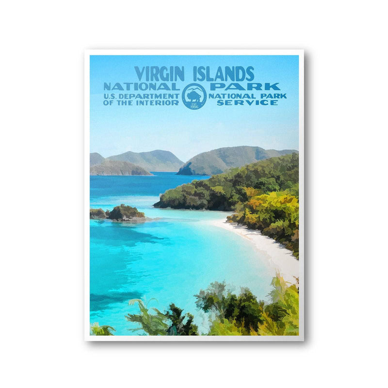 Virgin Islands National Park Poster