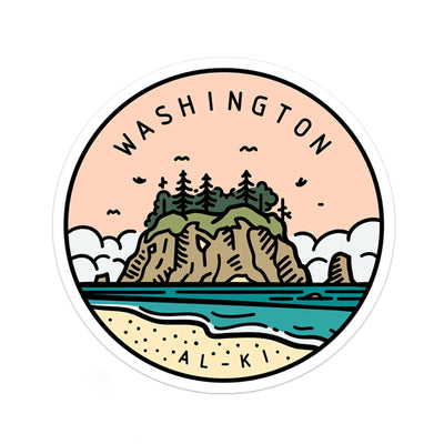 Washington Sticker - Albion Mercantile Co.