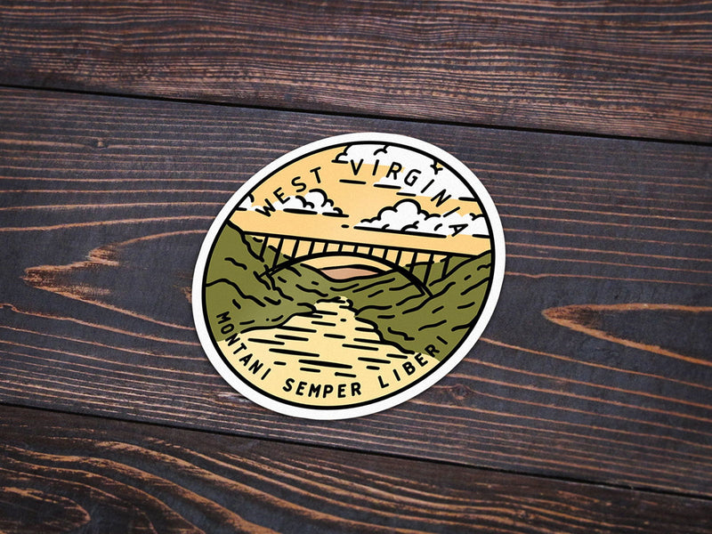 West Virginia Sticker - Albion Mercantile Co.