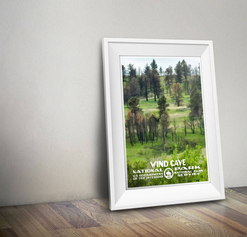 Wind Cave National Park Poster