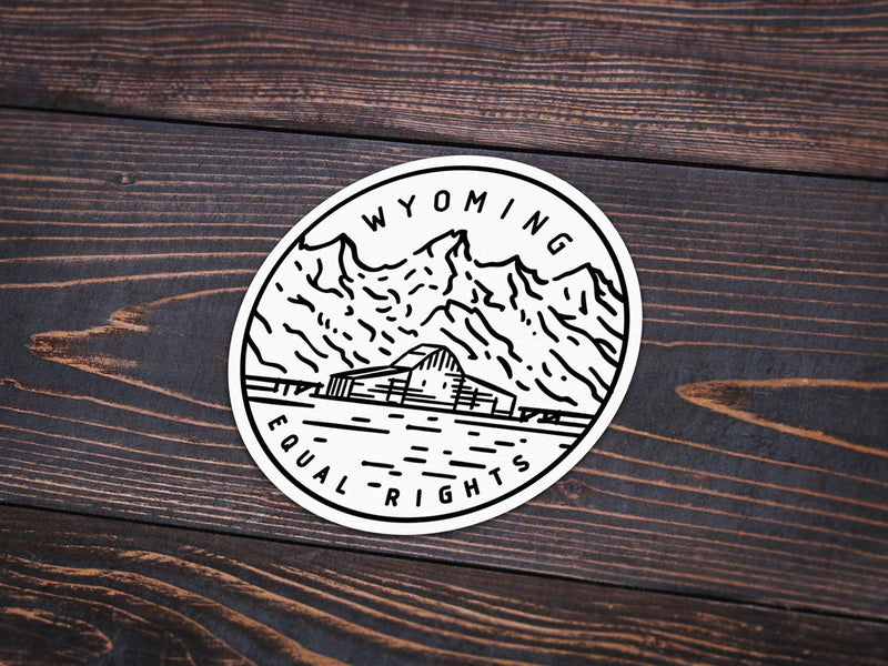 Wyoming Sticker - Albion Mercantile Co.