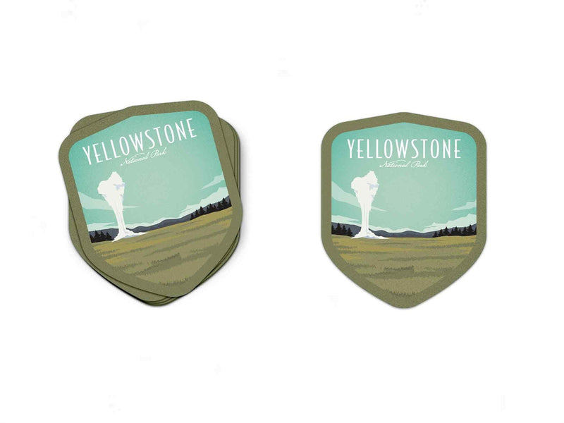 Yellowstone National Park Sticker - Albion Mercantile Co.