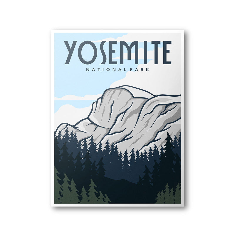 Yosemite National Park Poster - Albion Mercantile Co.