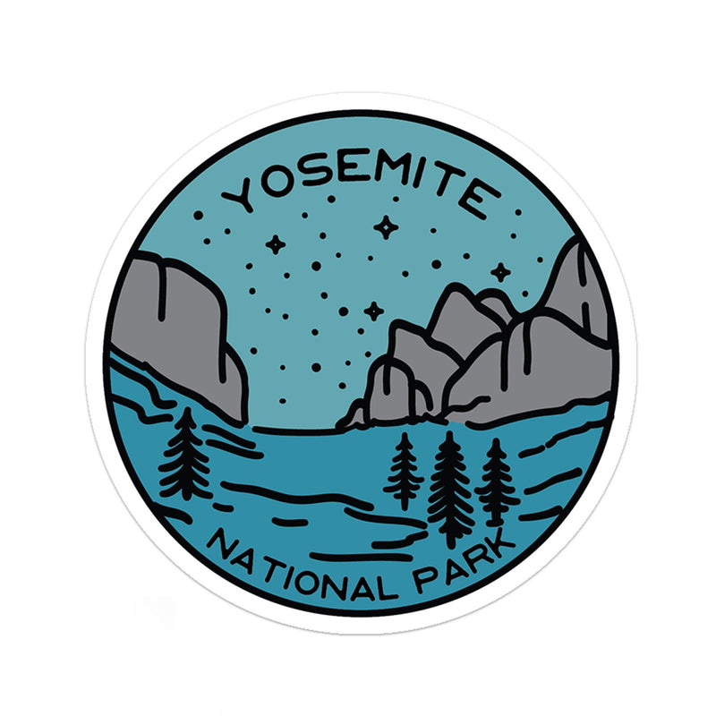 Yosemite National Park Sticker - Albion Mercantile Co.