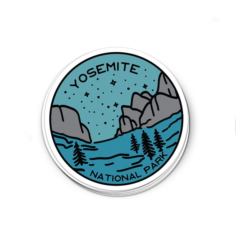 Yosemite National Park Sticker - Albion Mercantile Co.