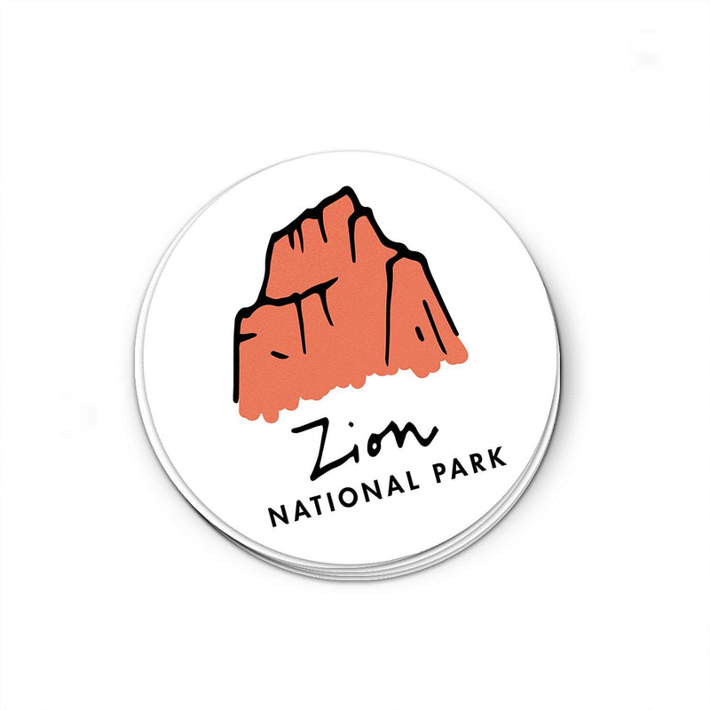 Zion National Park Sticker - Albion Mercantile Co.