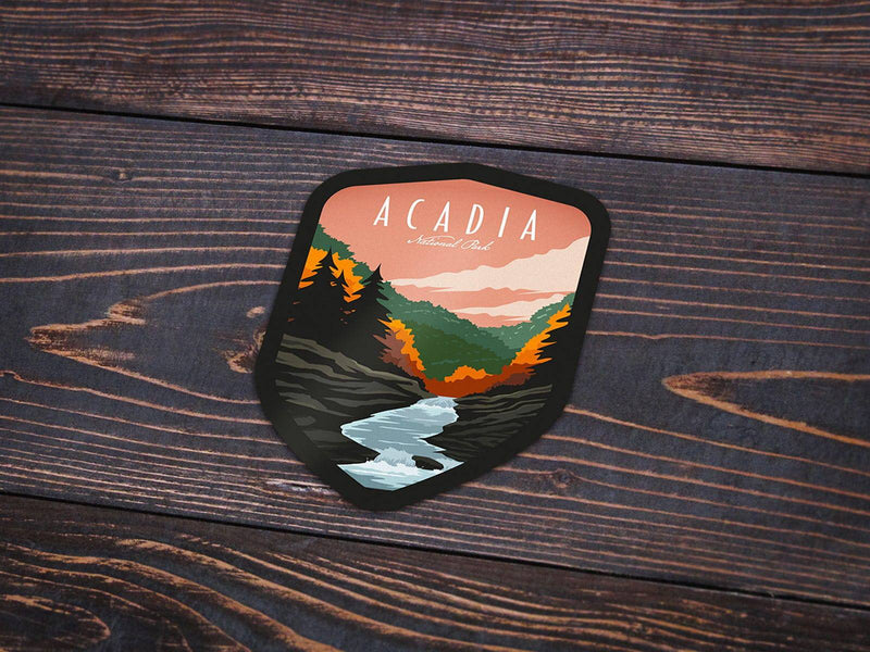 Acadia National Park Sticker