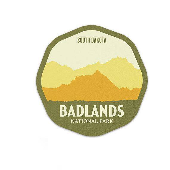 Badlands National Park Sticker | National Park Decal