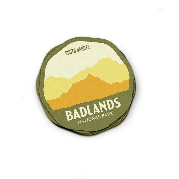 Badlands National Park Sticker | National Park Decal