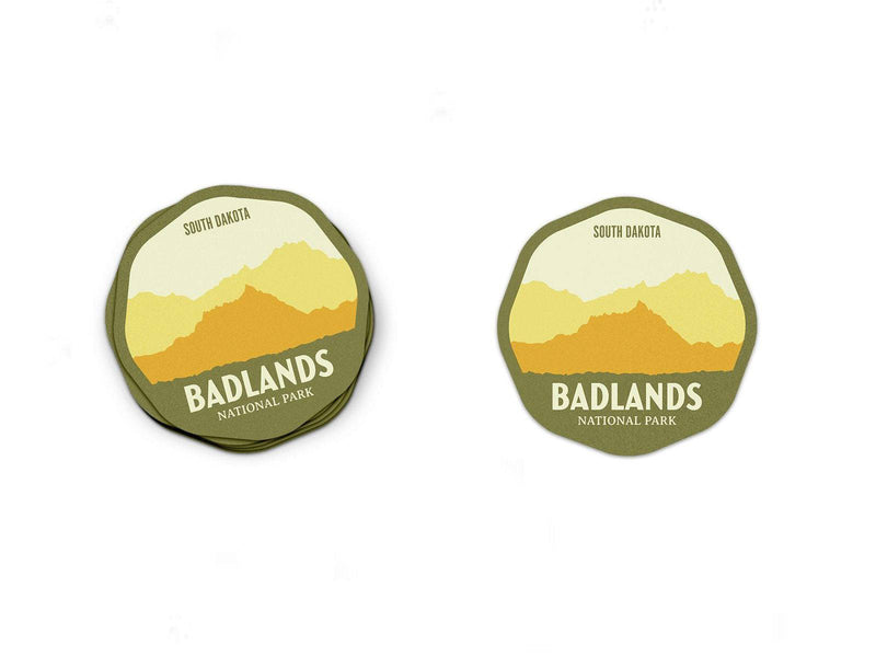 Badlands National Park Sticker | National Park Decal