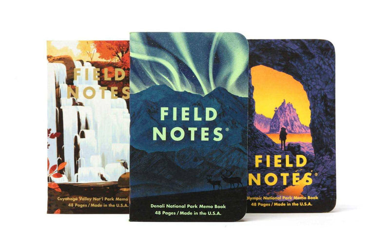 Field Notes National Park Series Memo Books