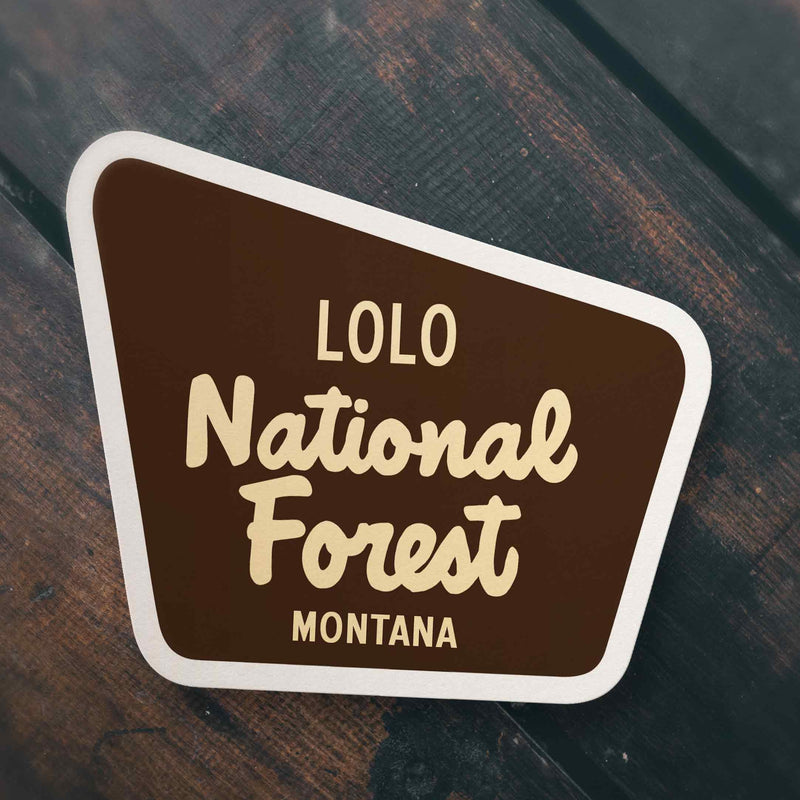 Lolo Sticker National Forest Sticker