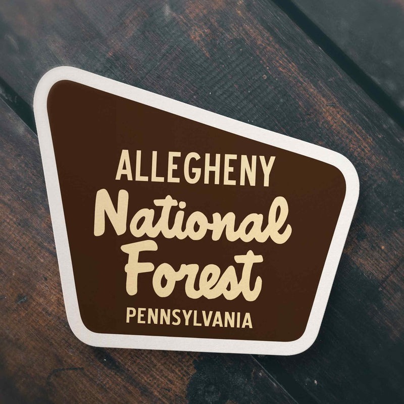 Allegheny Sticker National Forest Sticker