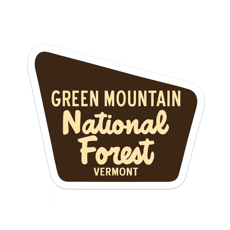 Green Mountain Sticker National Forest Sticker