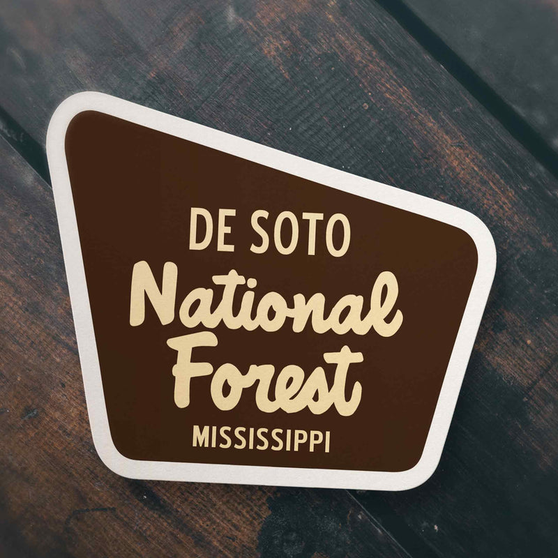 De Soto National Forest Sticker