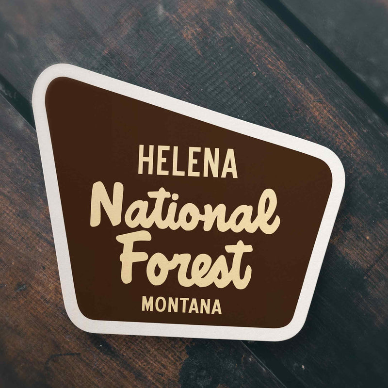 Helena Sticker National Forest Sticker