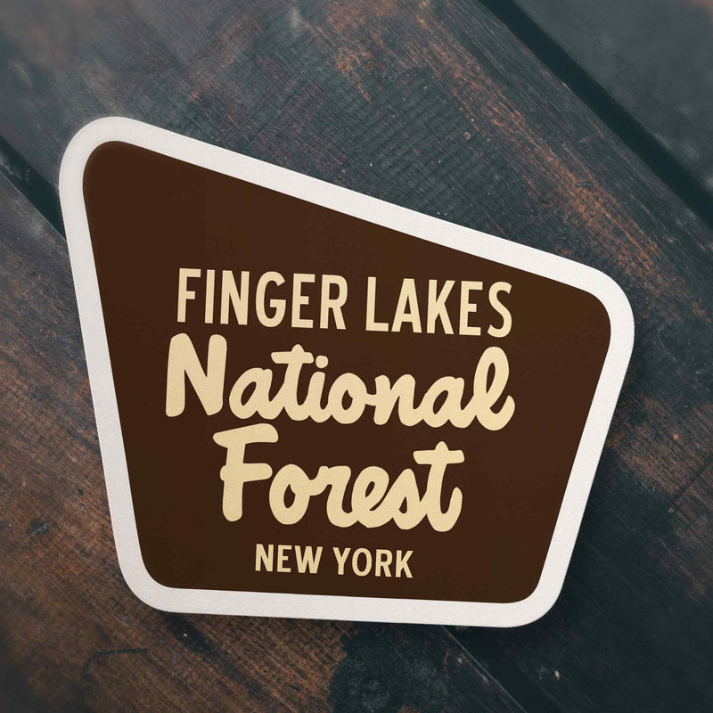 Finger Lakes Sticker National Forest Sticker