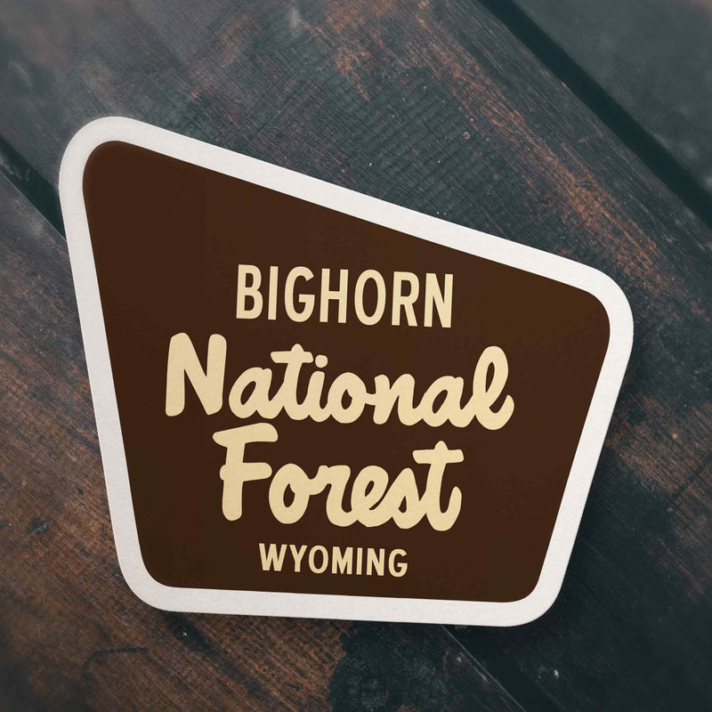 Bighorn Sticker National Forest Sticker