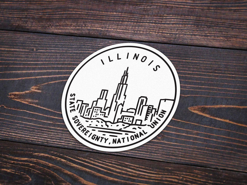 Illinois Sticker