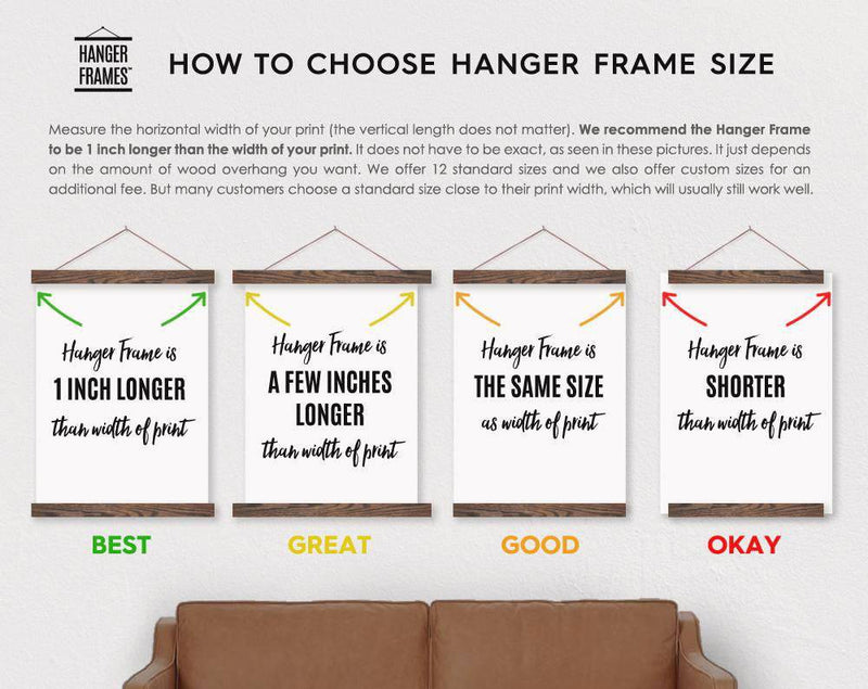 Magnetic Poster Hanger Frame