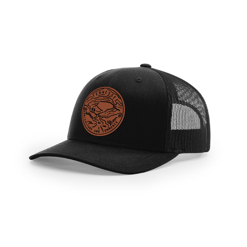 Tennessee Hat | Leather Patch Hat | Trucker Hat