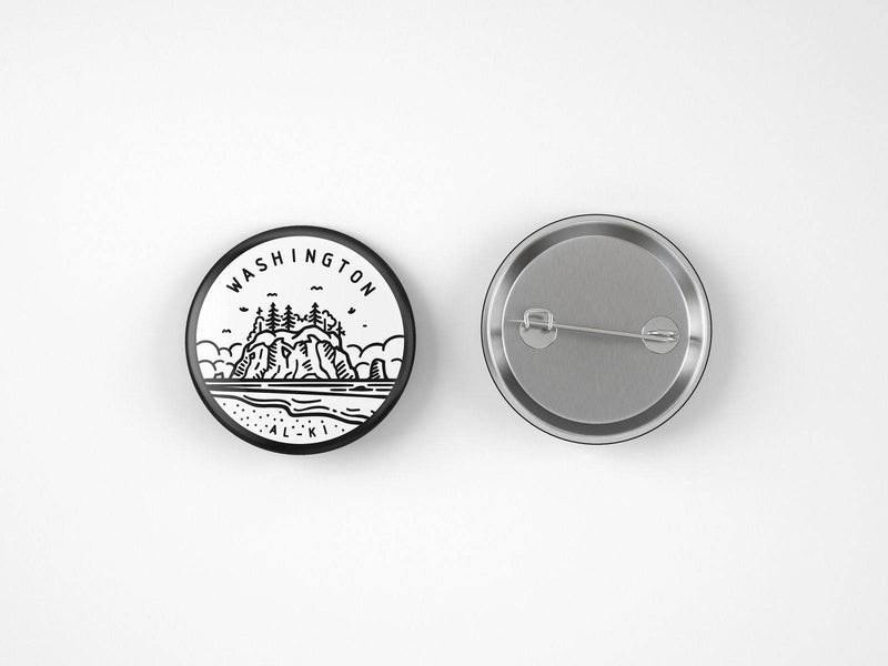 Washington Button Pin