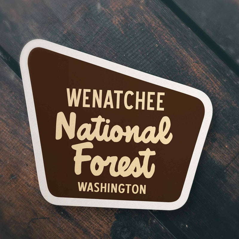 Wenatchee Sticker National Forest Sticker