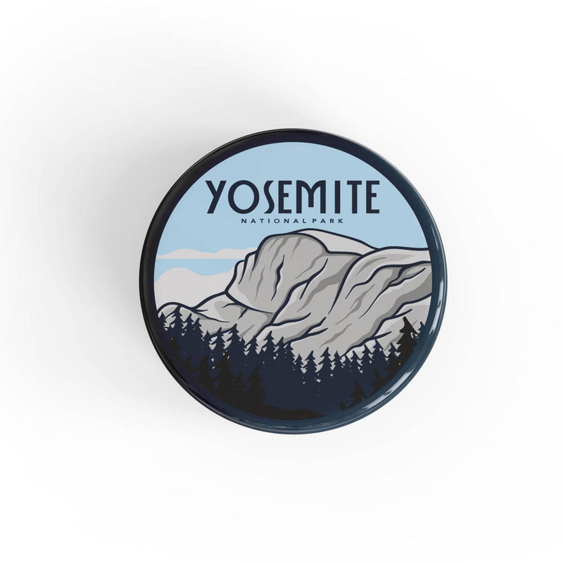 Yosemite National Park Button Pin