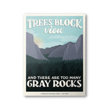 Yosemite National Park Poster | Subpar Parks Poster