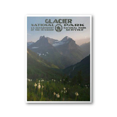 Glacier National Park Poster - Albion Mercantile Co.