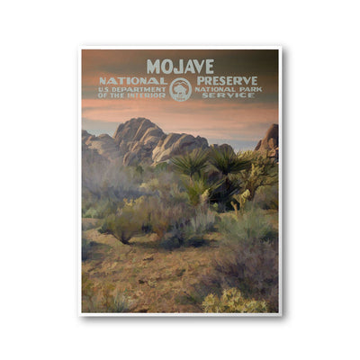 Mojave National Preserve Poster - Albion Mercantile Co.