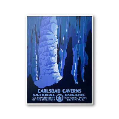 Carlsbad Caverns National Park Poster - Albion Mercantile Co.