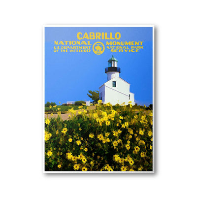 Cabrillo National Monument Poster - Albion Mercantile Co.