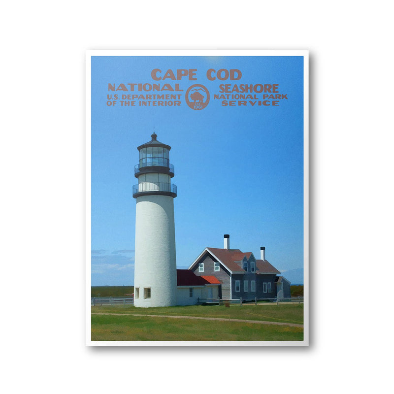 Cape Cod National Seashore Poster - Albion Mercantile Co.