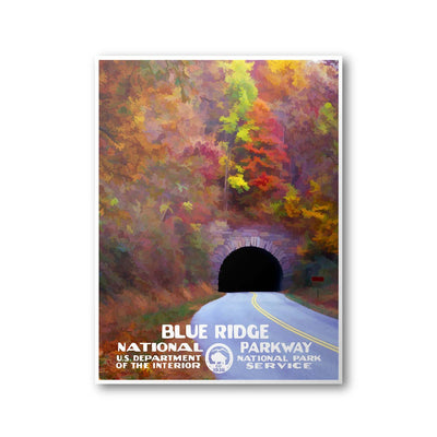 Blue Ridge Parkway Poster - Albion Mercantile Co.