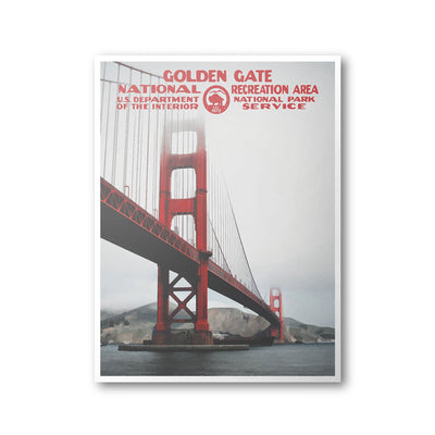 Golden Gate National Recreation Area Poster - Albion Mercantile Co.