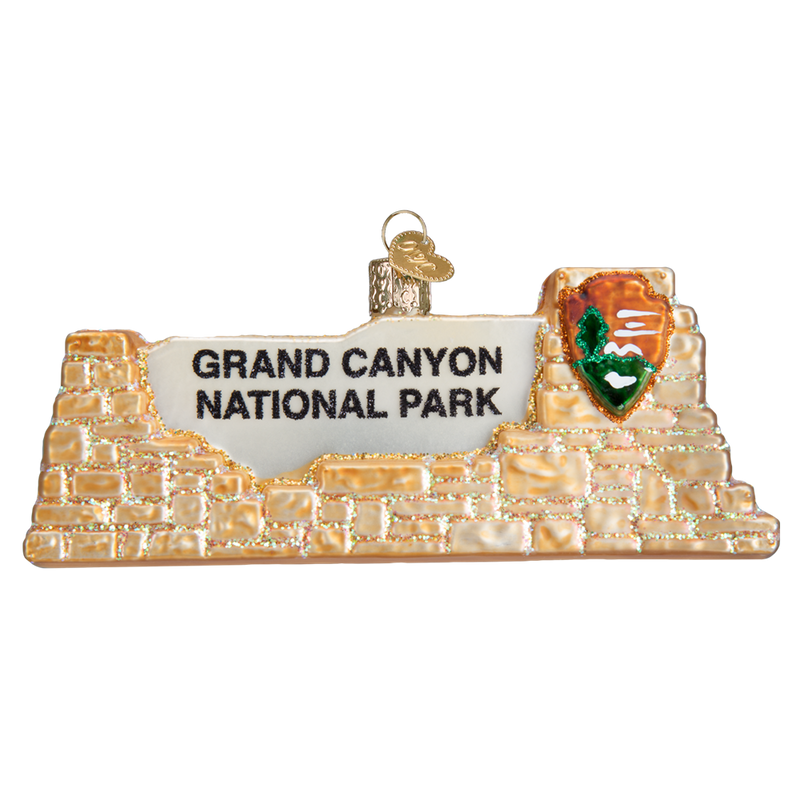 Grand Canyon National Park Christmas Ornament | Glass Blown - Albion Mercantile Co.