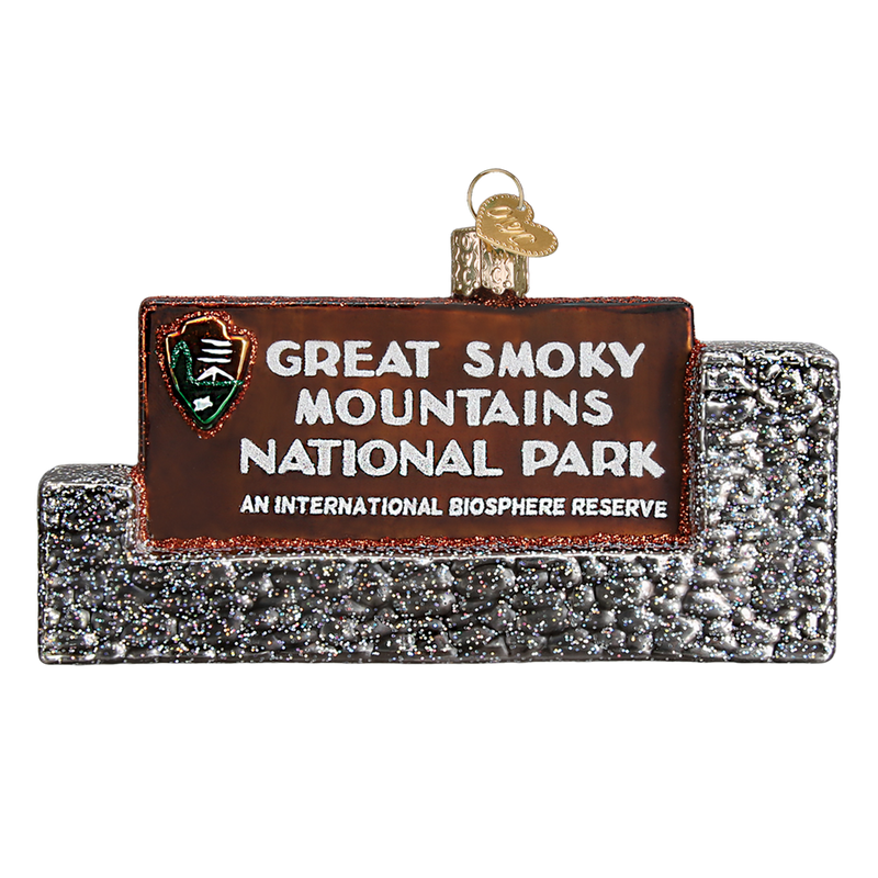 Great Smoky Mountains National Park Christmas Ornament | Glass Blown - Albion Mercantile Co.
