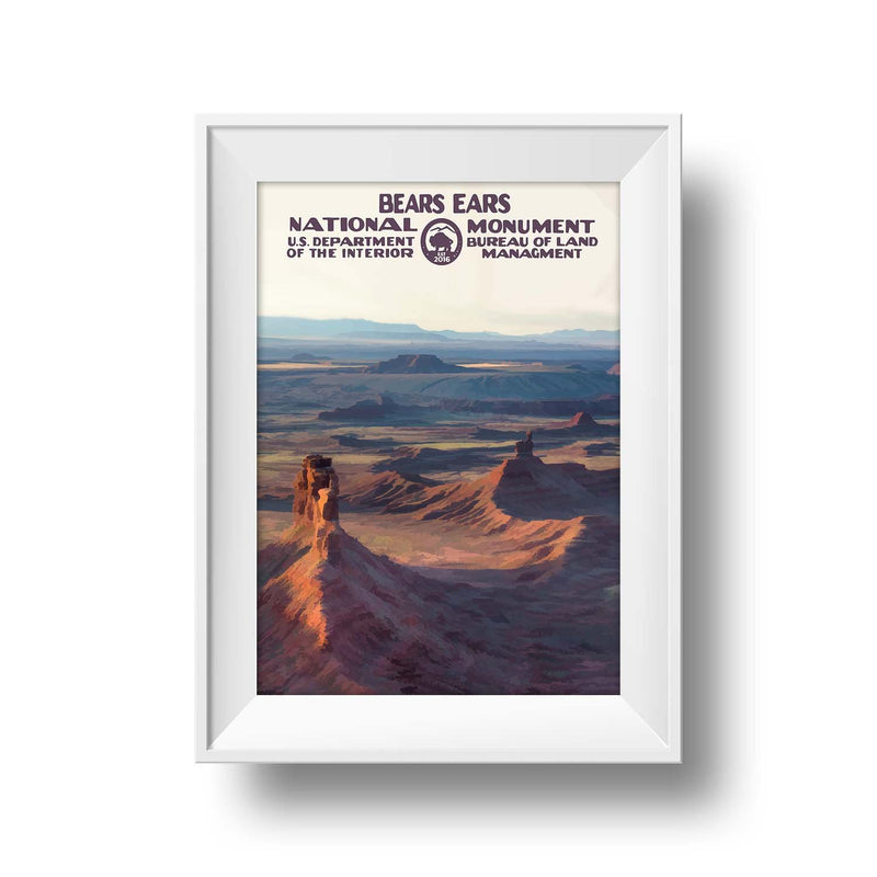 Bears Ears National Monument Poster - Albion Mercantile Co.