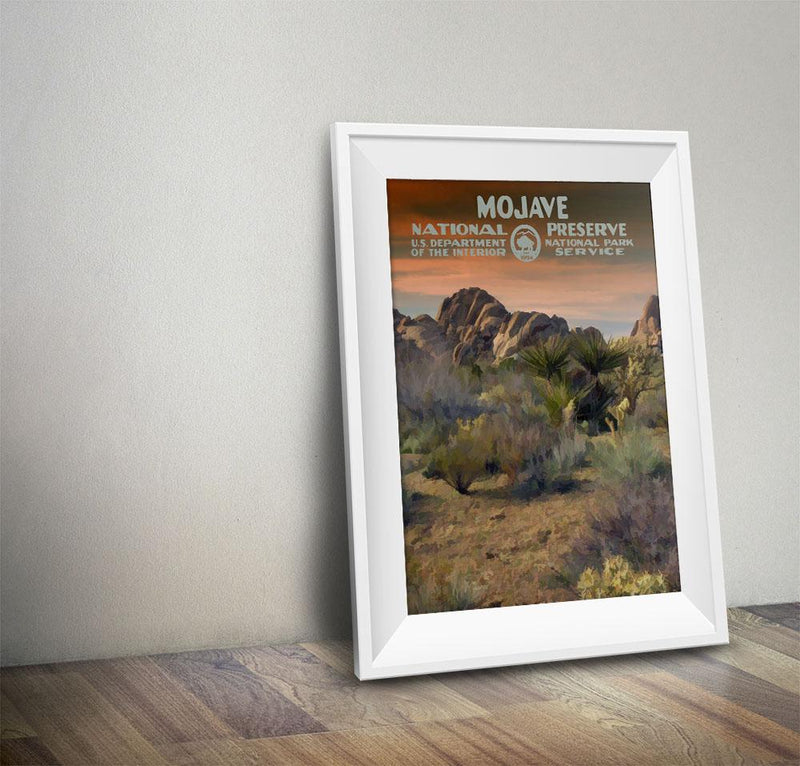 Mojave National Preserve Poster - Albion Mercantile Co.